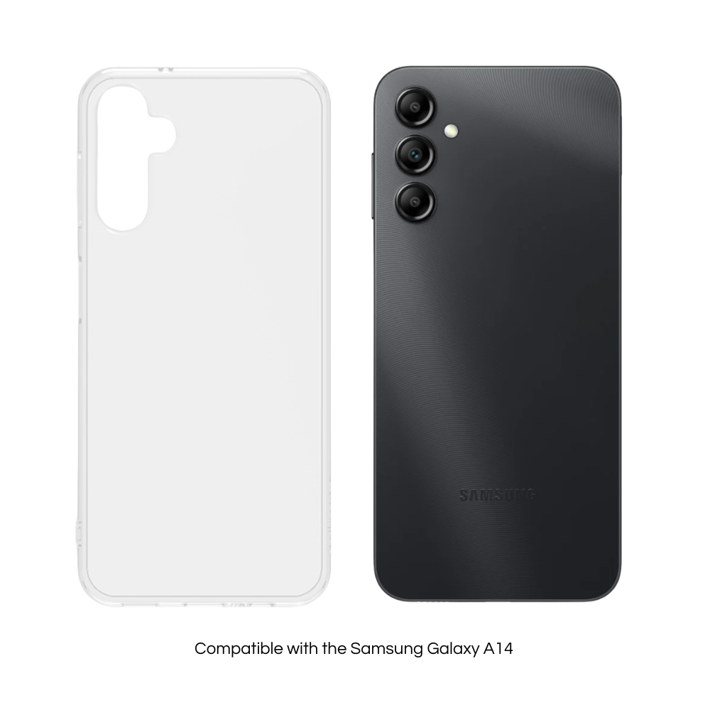 caseym Recycled Clear Case for Samsung Galaxy A14