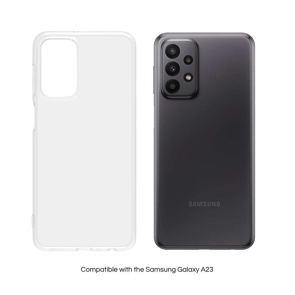 caseym Recycled Clear Case for Samsung Galaxy A23