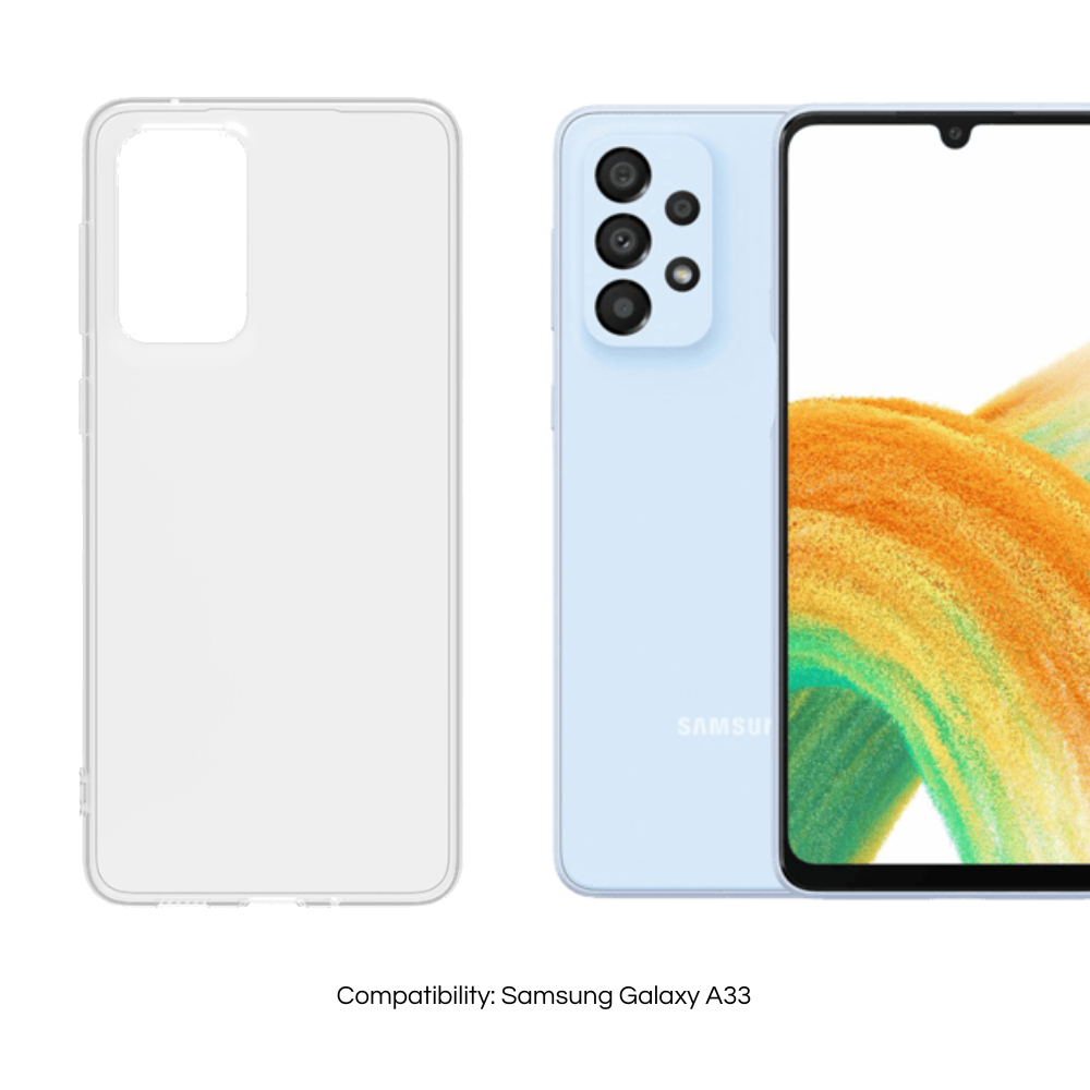 caseym Recycled Clear Case for Samsung Galaxy A33