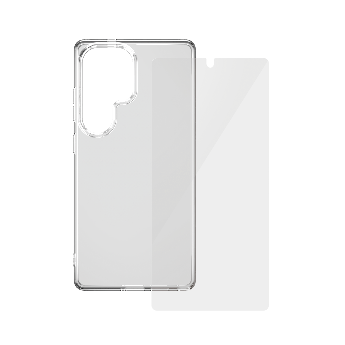 caseym Clear Recycled Protection Bundle For Galaxy S25 and Galaxy S25 Ultra