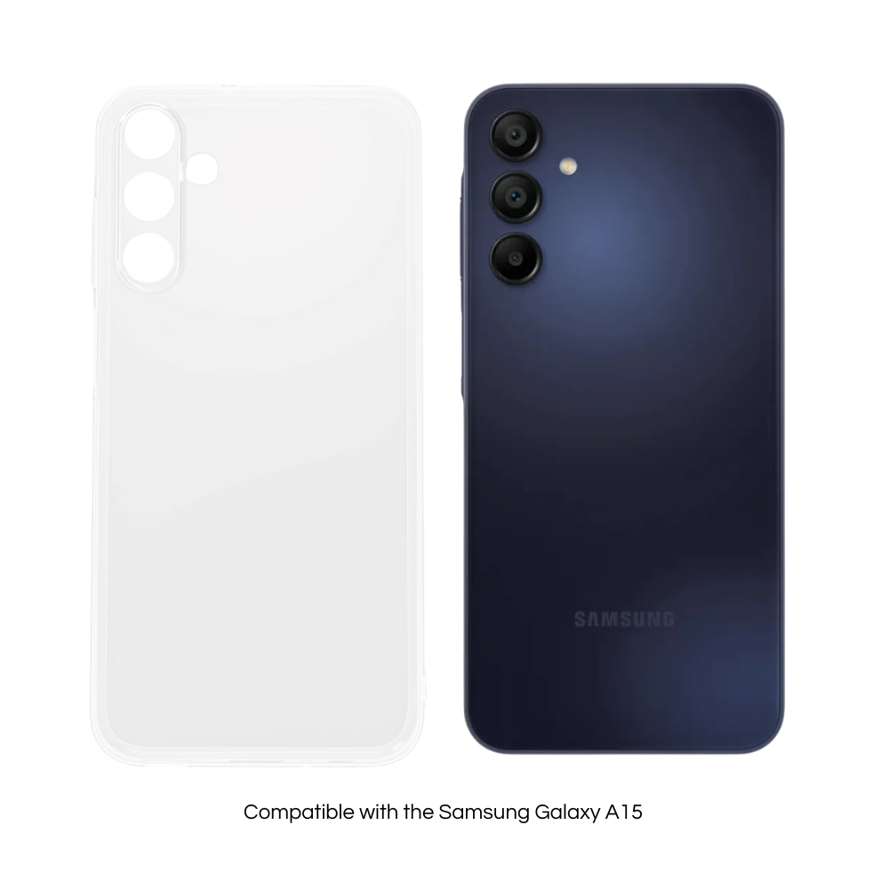 caseym Recycled Clear Case for Samsung Galaxy A15
