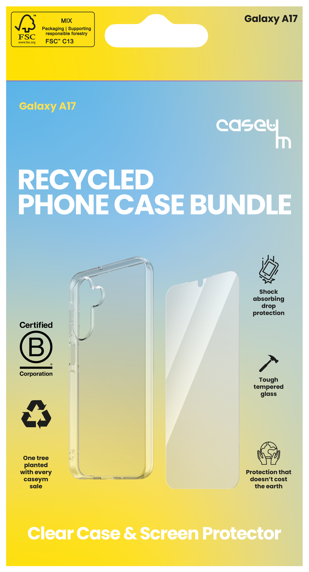 caseym Clear Bundle For Samsung A17