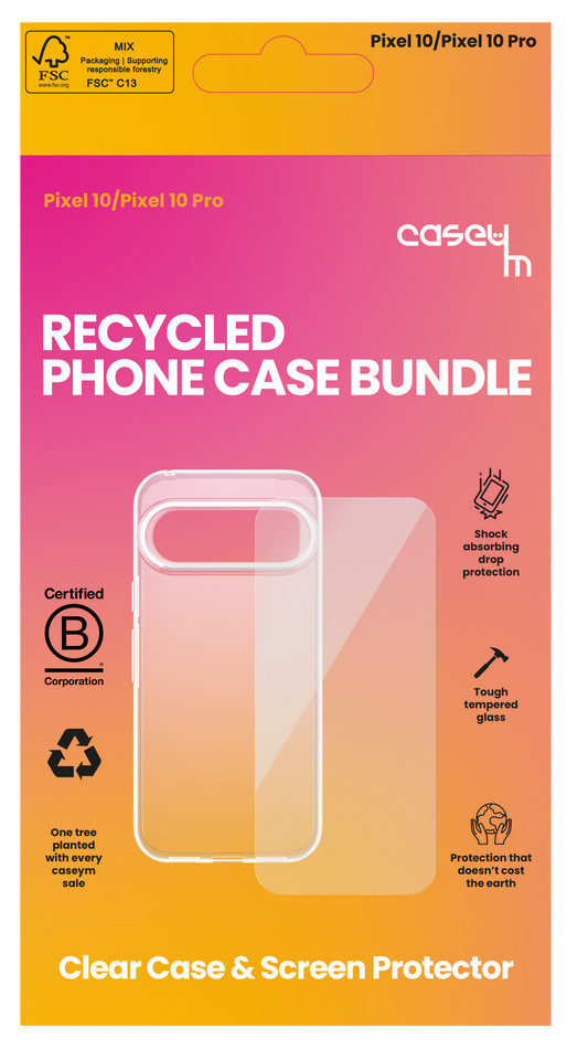caseym Recycled Protection Bundle for Google Pixel 10 and Pixel 10 Pro