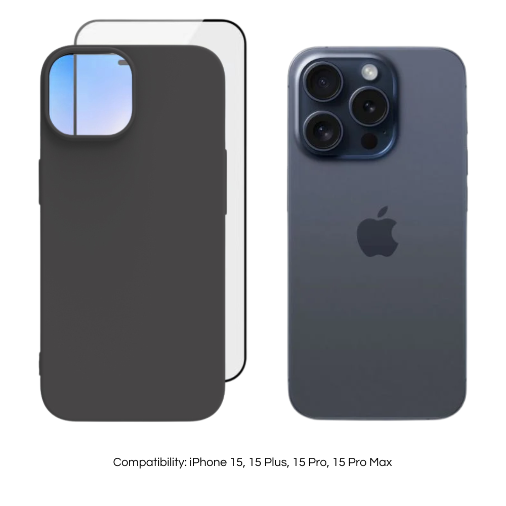 caseym Recycled Protection Bundle for iPhone 15, iPhone 15 Plus, iPhone 15 Pro and iPhone 15 Pro Max