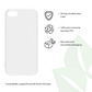 caseym Recycled Clear Case For Apple iPhone SE (2nd & 3rd Gen)